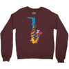 sax addict saxophone Crewneck Sweatshirt