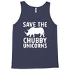 save the chubby unicorns Tank Top
