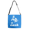 johnny cash Adjustable Strap Totes