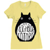 totoro Ladies Fitted T-Shirt