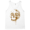 skull water color Tank Top