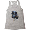 gas mask Racerback Tank