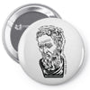 michelangelo quote Pin-back button