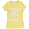 women march Ladies Fitted T-Shirt