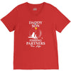 Daddy And Son Fishing Partners For Life V-Neck Tee