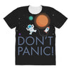 spacex don't panic in space All Over Women's T-shirt