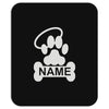 personalized paw halo Mousepad