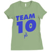 team 10 Ladies Fitted T-Shirt