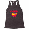id rather be bowling Racerback Tank