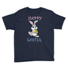 Bunny Happy Easter Youth Tee