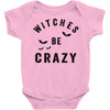 witches be crazy Baby Bodysuit