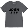 john 3 16 V-Neck Tee