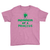 mother's day mommom of a princess Youth Tee