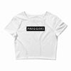 Preggers Crop Top
