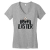hoppy easter Women's V-Neck T-Shirt