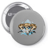 power heroes Pin-back button