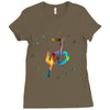 jake paul colorful Ladies Fitted T-Shirt