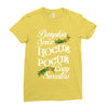 pumpkin spice hocus pocus and cozy sweaters Ladies Fitted T-Shirt