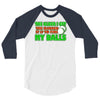 funny golf the older i get, ideal gift, birthday present 3/4 Sleeve Shirt