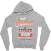 Merry Christmas To Father Of Great Awesome Zipper Hoodie
