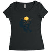 Night Think Women's Triblend Scoop T-shirt