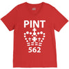 british pint funny V-Neck Tee