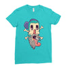 new skul Ladies Fitted T-Shirt