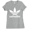 cannabis Ladies Fitted T-Shirt