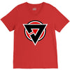 red black zero V-Neck Tee