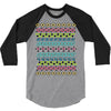 hawaiian pattern 3/4 Sleeve Shirt