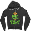 keep calm candy Zipper Hoodie