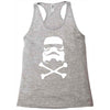 stormtrooper skull Racerback Tank