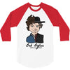 Bob Dylan Then and Now 3/4 Sleeve Shirt