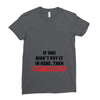 If You Didn't Put it in Here Then Don't Touch it Ladies Fitted T-Shirt