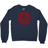 red skull logo avengers marvel comics gift Crewneck Sweatshirt