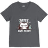 catffeine V-Neck Tee