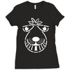 spacehopper ~ mens funny retro Ladies Fitted T-Shirt