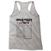 November Girl Facts Sagittarius Racerback Tank