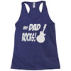my dad rocks Racerback Tank