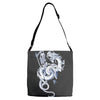 caged ii (a prequel) Adjustable Strap Totes