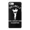 hog wrestling iPhone 7 Case