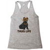 thug life Racerback Tank