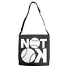not ok baseball Adjustable Strap Totes