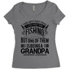 There Aren't  Many Things I Love More Than Fishing Women's Triblend Scoop T-shirt