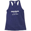 chicks dig me Racerback Tank