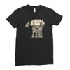 how many legs Ladies Fitted T-Shirt