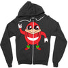 Ugandan Knuckles Zipper Hoodie