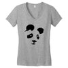 panda Women's V-Neck T-Shirt