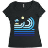 beach Women's Triblend Scoop T-shirt