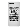 Never Underestimate A Granddad With An Engineer Degree iPhone 7 Plus Case